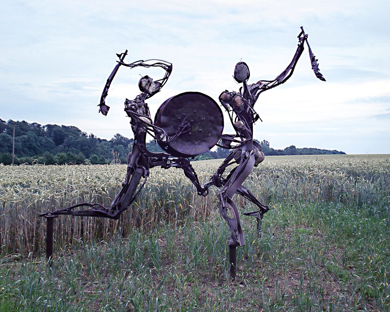 "Krieger" von Guillermo Steinbrueggen.
